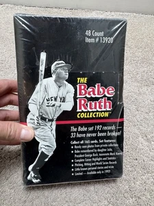 1992 MegaCards The Babe Ruth Collection 48 Count Sealed Box - Picture 1 of 4