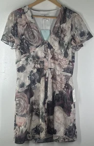 We Are Kindred Mini Dress Devotion Size 10 AUS NWT Floral Pockets - Picture 1 of 8