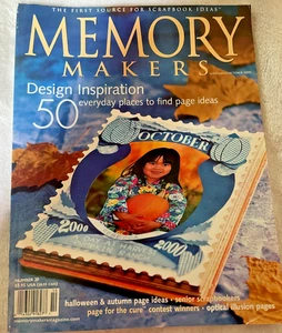 MEMORY MAKERS MAGAZINE - September/October 2000 - NEW, Vintage & NLA - Imagen 1 de 1