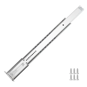 1 Pcs Center Mount Drawer Slides Bottom Mount for Cabinet and Dresser 14 Inch... - Picture 1 of 8