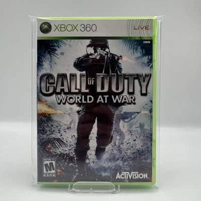 Call of Duty World at War Microsoft Xbox 360 CIB отремонтированный 1 год гарантии  - Изображение 1 из 4