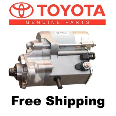 Arranque Toyota 4Runner 1985-1993 remanufacturado nuevo montaje motor 85-93 2,4 L Foto 1 de 4