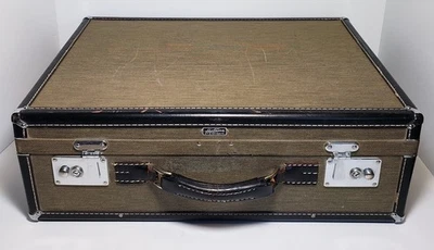 Vintage 1950's Hartmann Skymate Hardcase Travel Luggage (Carry-on size) - Image 1 of 4