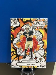2025 Panini Donruss - Tyler Shough Bomb Squad (RC) #BS-TSH New Orleans Saints - Bild 1 von 2