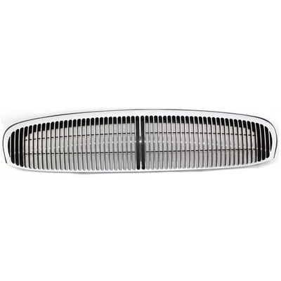 For 97-05 Park Avenue 3.8L Sedan Front Grille Assembly Chrome Shell Black Insert - Image 1 of 4