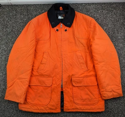 Chaqueta de Colección Sears Sport Center Para Hombre 46 (Naranja) Naranja Abrigo de Caza Aislado Foto 1 de 4