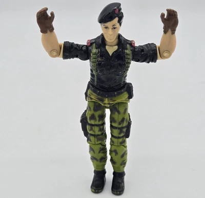 Figura boina oficial de pedernal GI Joe ARAH de colección 1985 no completa V1 Foto 1 de 4