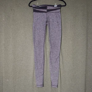 Lululemon Pants Womens 4 Black Leggings Outdoors Lightweight Yoga Ankle Gym - Picture 1 of 7