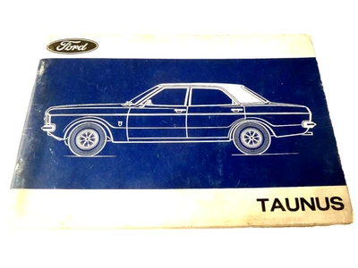 FORD taunus  – Manuale uso e manutenzione ORIGINALE! - Immagine 1 di 4