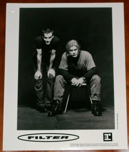 FILTER 8x10 s/w Pressefoto Reprise Records 1995 Richard Patrick - Bild 1 von 1