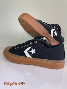 CONVERSE - M9/ W10.5 - Star Player 76 Low Top Black / Gum Sneaker - New - Picture 1 of 11