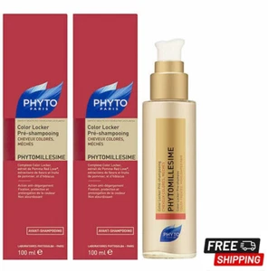 NEW Phyto Paris Phytomillesime Color Locker Pre-Shampoo 3.4oz 2 pack - Picture 1 of 1