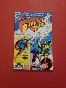 DC COMICS - SUPERMAN PRESENTS PHANTOM ZONE #1 COMIC BOOK - VERY FINE PLUS - 1982 - Bild 1 von 2