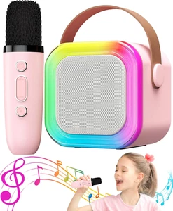 Karaoke Machine for Kids Microphone Gifts for Teen Girls Toys Age 6-8 for Kids 4 - Picture 1 of 12