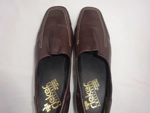 Zapatos Rieker. Damas. Marrón talla 39.  Calce delgado plano - Imagen 1 de 7