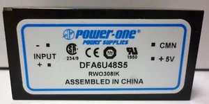 Power One DFA6U48S5 PLC Power Supply Module - Picture 1 of 3