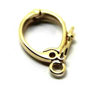 Kaedesigns New Genuine 15mm 9ct 9k 375 Yellow gold Pearl Enhancer Bail Clasp - Picture 1 of 20