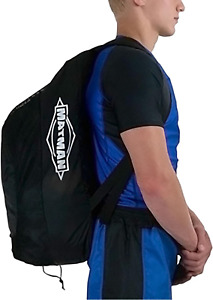 Matman Wrestling Gear Bag Backpack Adult Nylon Mesh Sports Bag Lightweight Padde