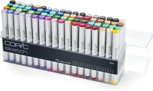 Copic Sketch, Ultra-mischbare Alkoholmarker, 72-teiliges Set B - Bild 1 von 2