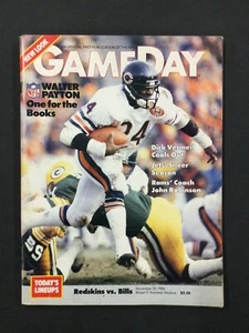 NFL GameDay Magazine - November 1984 Issue w/ Walter Payton Cover - Picture 1 of 3