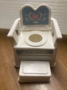 VINTAGE Heart Family Baby  Potty Chair 1987 #5397 Mattel W / HTF removable Pot - Picture 1 of 5