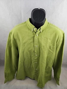 Cobalt Long Sleeve Button Up Shirt XL light Green Mens - Picture 1 of 5