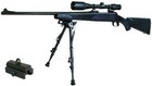 Pivot Bipod 15-27-Inch Long Hunting Rifle Bipod with Picatinny Rail Adapter
