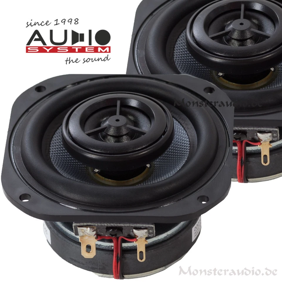 Audio System CO-80 EVO 8cm Auto Lautsprecher 80mm Boxen 170 Watt Armaturenbrett - Bild 1 von 1