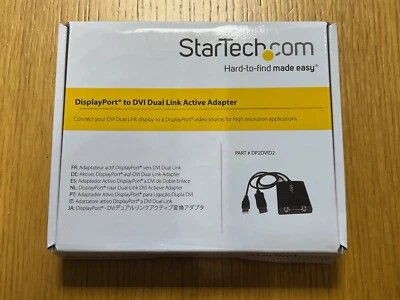 DisplayPort to DVI Dual Link Active Adapter - DisplayPort to DVI-D - Image 1 of 2