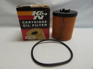 K&N HP-7001 HP7001 Premium Gold Cartridge Oil Filter New Old Stock - Picture 1 of 1
