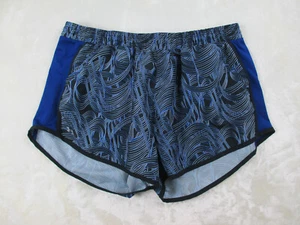 Under Armour Shorts Womens Extra Large Black Blue Running Activewear Gym Ladies* - Picture 1 of 9