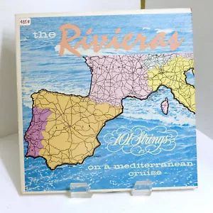 1959 101 Strings "The Riviera" Somerset SF-9000 Very Good Stereo LP - Foto 1 di 2