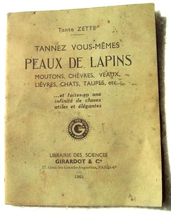 TANNEZ VOUS MEME KANINCHENFELLE 1945 / TANTE ZETTE - Bild 1 von 1