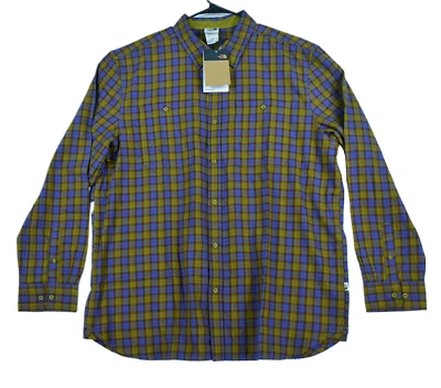 The North Face Shirt Men's 2XL Arroyo Plaid Long Sleeve Flannel Button-Up NEW - Image 1 of 4