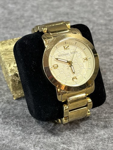 Orologio da donna Michael Kors MK3158 quadrante champagne acciaio inox tono oro