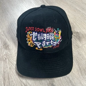 Vintage 1997 NFL Super Bowl Hat Snapback NFL Football Logo Athletic Black Cap - Picture 1 of 9
