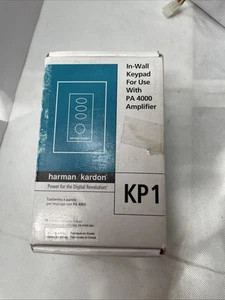 Harman Kardon KP1 In-Wall Keypad For Use With PA 4000 Amplifier Same Day Ship - Picture 1 of 16
