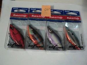 4 - BILL LEWIS RAT-L-TRAP ALL 1/2 OZ MIXED COLORS NIP LOT W - Picture 1 of 1