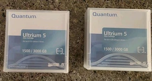 Quantum LTO-5 tapes MR-L5MQN-01 Ultrium 5 Data Cartridge, 2 Pack, inc.VAT - Bild 1 von 5