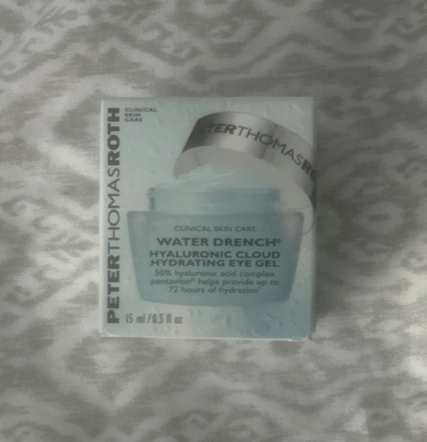 Peter Thomas Roth Water Drench Hydrating Eye GEL 0.5oz 15ml NWOB