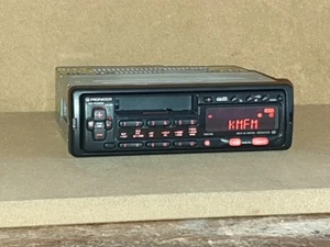 PIONEER KEH-P6100RDS STEREO RADIO CASSETTE TAPE PLAYER 1990s 90s vintage classic - Picture 1 of 14