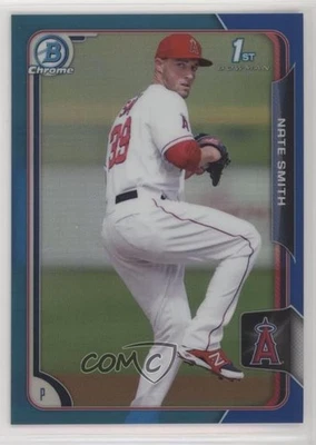 2015 Bowman Chrome Prospects Blue Refractor /150 Nate Smith #BCP90 - Image 1 of 2