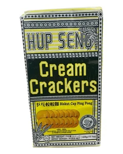 Hup Seng Cream Crackers - 428g - Malaysia Biscuits - Exp 02/2026 - Halal - Picture 1 of 4