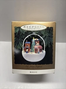 Vintage Hallmark Keepsake Ornament Last-Minute Shopping Magic Light and Motion - Picture 1 of 2