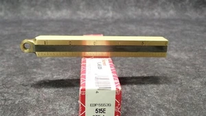 515E STARRETT 3/4" Square Plumb Bob, 6" OAL, EDP 55539 (BN169) - Picture 1 of 4