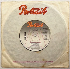 HEART 'Little Queen / Treat Me Well' 1977 UK promotional 7" vinyl - Foto 1 di 1