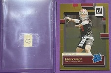BROCK PURDY 2022 Donruss Premium GOLD Holo Press Proof #374 Rated Rookie C3 Read