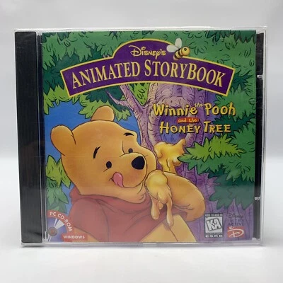 Disney Animated Storybook CD-ROM Winnie the Pooh Tigger Learn Reading Skills New - Image 1 of 2