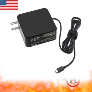 65W USB C Type C for Acer Chromebook Lenovo/HP/Asus/Samsung Power Laptop Charger - Picture 1 of 13