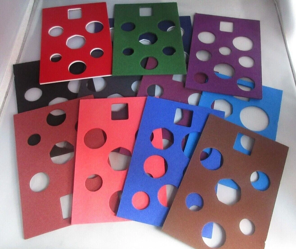 1970 - Present UK Proof Year Set Coin Inserts ONLY - Original From Royal Mint - Image 1 of 1